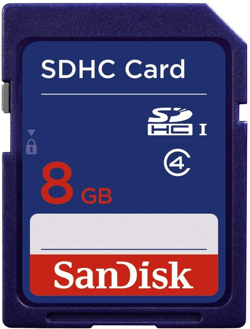 SanDisk 8GB SDHC Memory Card