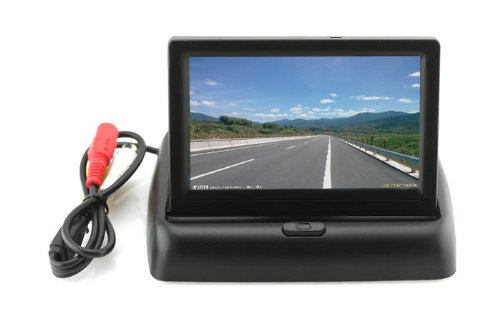 4.3″ Digital Color TFT LCD Mini Car Monitor Folded Security Camera Front Or Rear