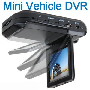 In-Car Mounting Mini HD DVR VCR In Car Camera recorder 1280 x 720 Black Box with 2.5″ TFT Colour screen Car Dashboard Video Camera Accident Recorder
