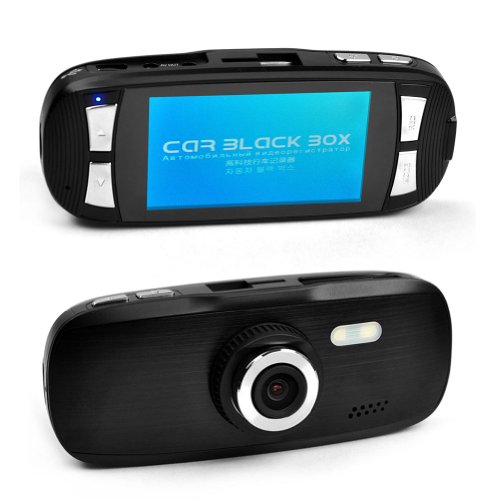 E-PRANCE New Black G1W Novatek FHD 1080P 30FPS Car DashBoard Camera Driving Recorder + 2.7 Inch Screen + G-sensor + Car License plate + MOV + 140 degree wide angle lens + Night Vision + H.264 + 32GB Memory Card