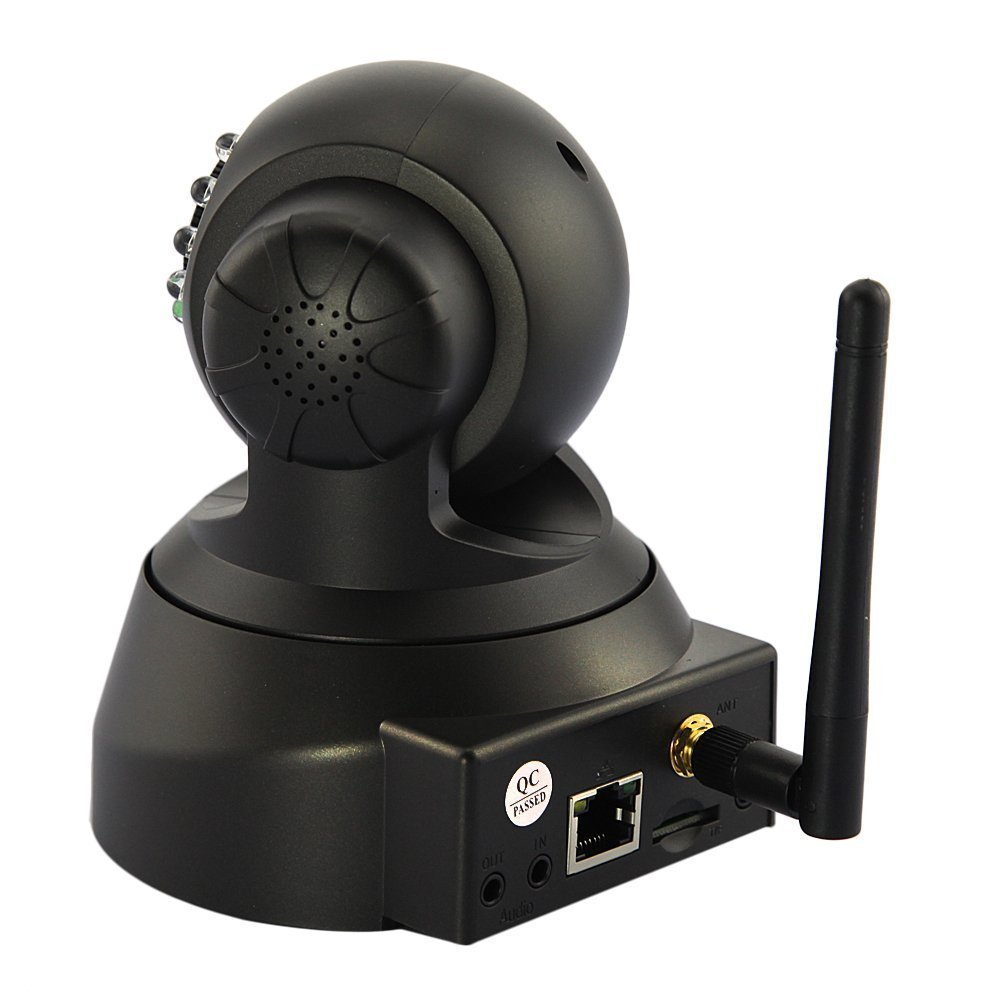 Wireless IP camera Pan/Tilt 2-ways Audio Mobile Viewing wireless Wi-Fi Pan/Tilt internet IP camera CCTV security monitor built-in microphone and speaker