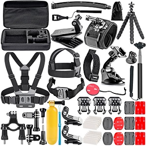 Sports Action Camera Accessory Kit for GoPro Hero 6